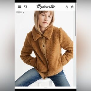 Madewell jacket Xs NWT
